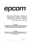 effio-e on screen display infrared dome camera user manual
