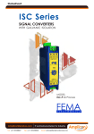 FEMA ELECTRÓNICA ISC Series