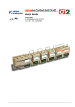 sigmadue Control Unit CU-02 Quick Guide