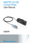 R&S®RT-ZC10B User Manual