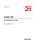 Fabric OS Administrator`s Guide