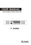 USER MANUAL