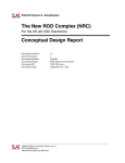 The New ROD Complex (NRC) Conceptual Design - Indico