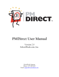 PMDirect User Manual