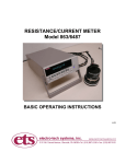 863/6487 User Manual - Electro Tech Systems