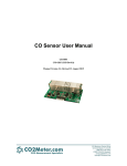 CO Sensor User Manual