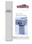 Marine electric bratt-pan BTM manual - WESCO-Navy