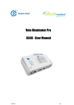 Vein Illuminator Pro B300 - User Manual