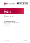 EMS-58 - Operating Manual - Beckmann GmbH
