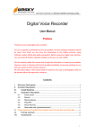 Digital Voice Recorder - Sunsky