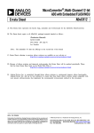 ADuC812 Errata Sheet