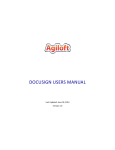 DocuSign Users Manual