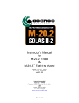 Ocenco M-20.2 EEBD Instruction Manual