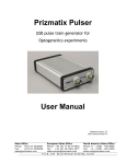 Pulser USB-TTL Interface User Manual
