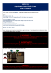 iDRV3 V1 High Power Laser Diode Driver User`s Manual !!! WARNING