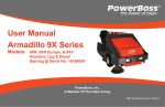 User Manual Armadillo 9X Series Models