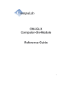 CM-iGLX User Manual