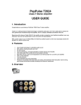 PopPulse T2024 manual