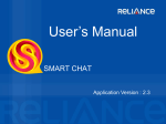 User`s Manual - SmartChat