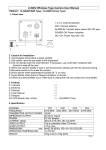 2.4GHz Wireless Type Camera User Manual