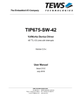 User Manual - TEWS Bentech Taiwan