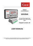 Instrukcja użytkownika GH10HA_U_v01a_w01_ENG