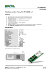 TX-AUDIO-2.4 Datasheet and User Manual for TX-AUDIO