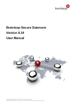 Brainloop Secure Dataroom Version 8.30 User Manual