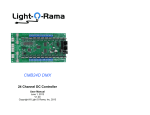CMB24D DMX - Light-O-Rama