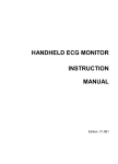 Handheld ECG Monitor