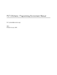 PLT DrScheme: Programming Environment Manual