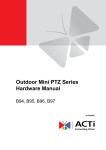 Outdoor Mini PTZ Series Hardware Manual