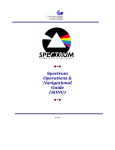 Spectrum Operations & Navigational Guide (SONG)