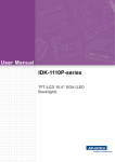 User Manual IDK-1110P-series