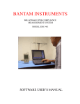 Manual - Bantam Instruments