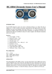 HC-SR04 User`s Manual - United 7 technologies