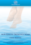 Users Manual - orthoticresearch.com.au