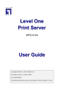 802.11g Wireless Server User Manual