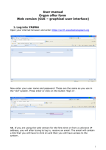 User manual Organ offer form Web version (GUI