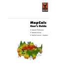 MapCalc User`s Guide - Berry and Associates Spatial Information