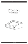 Pro-Filer Manual - Frog Music Press