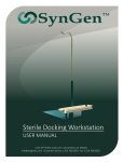 Sterile Docking Workstation