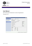 DIS SW6232 ECA External Control Application User Manual