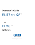 ElitePro SP User Manual - data logger malaysia official distributor