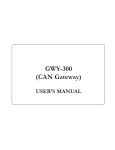 GWY-300 (CAN Gateway) - Renu Electronics Pvt. Ltd.