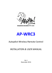 AP-WRC3 Wireless Remote Control Instructions V1
