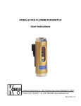 Kobold VKG Variable Area Flow Meter Manual PDF
