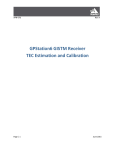 GPStation6 GISTM Receiver TEC Estimation and Calibration