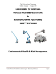 Vehicle-Mounted Work Platform Safety Program