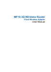 MF10 3G Wireless Router